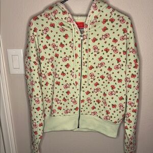 STRAWBERRY SHORTCAKE ZIP UP HOODIE 🍓